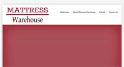 Desktop Screenshot of mattresswarehousewichita.com